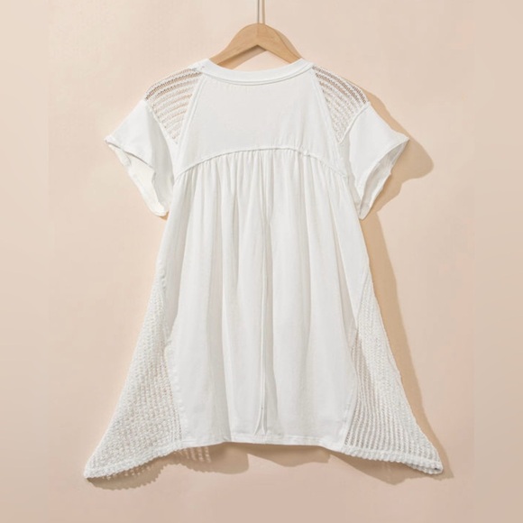 Women's Cream Knit Top - Picture 8 of 16